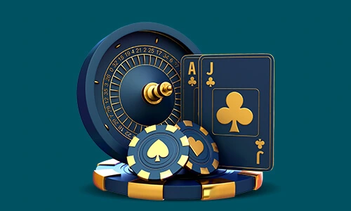 roulette, cartes et jetons de casino